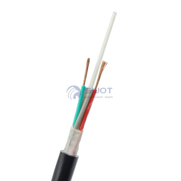 New product for 5G outdoor photoelectric composite cable 4 core G652D fiber optic cable